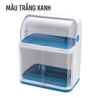 Tủ 2 tầng đựng bát siêu xinh chống bụi, chống nước