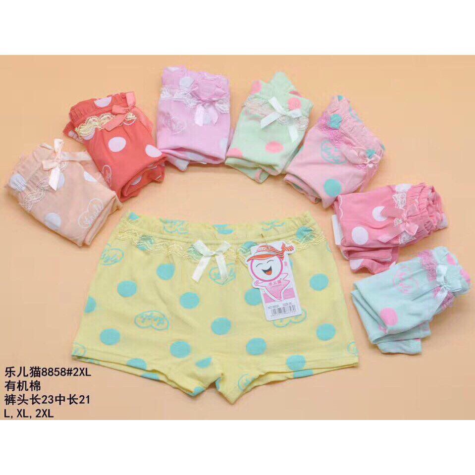 combo 10 quần lót bé Gái ( 8-35kg)