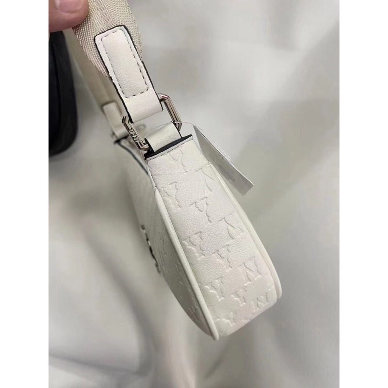 Túi kẹp nách NY da đẹp in chữ chìm