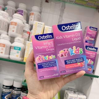 OSTELIN KIDS VITAMIN D3 LIQUID 20ml và d3 drops 2,4ml