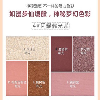 [Anh Thật] Bảng phấn mắt novo 6 ô