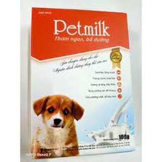 Sữa bột cho chó petmilk