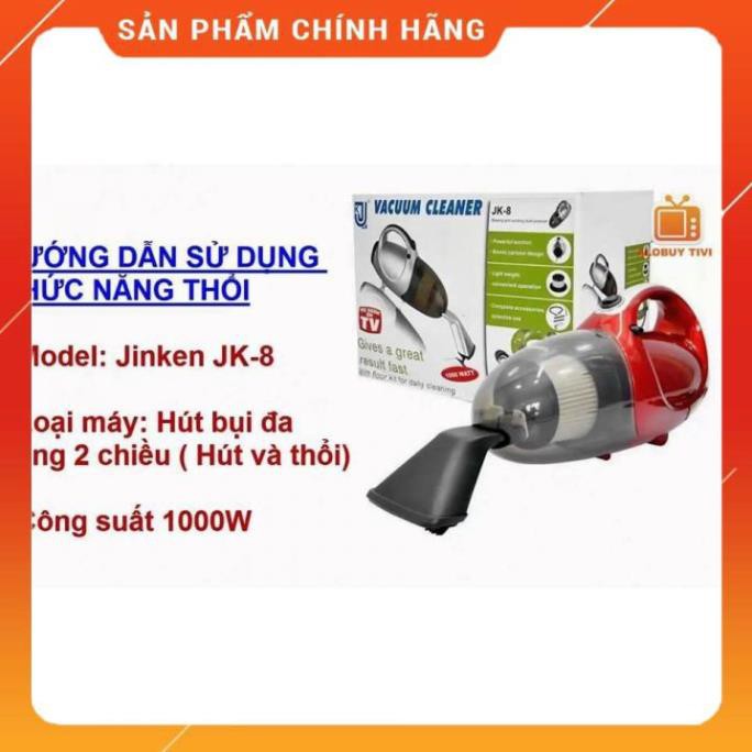 [Hàng Loại 1] Máy Hút Bụi Mini Cầm Tay 2 Chiều JK-8 1.000W [FREESHIP]