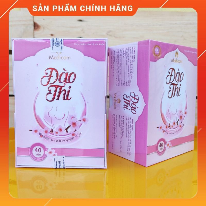 [Combo 1 hộp] Đào Thi viên uống nở ngực