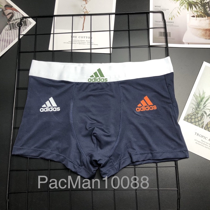 Quần sịp nam thun lạnh adidas cao cấp,quần lót nam boxer cotton vải mềm mịn thoáng khí kháng khuẩn PM24A
