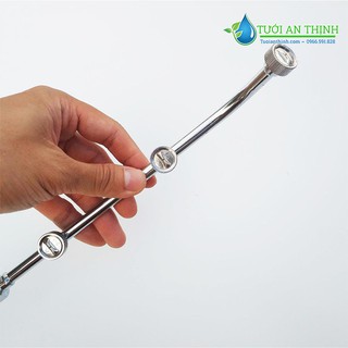 Vòi tưới- phun thuốc 3 béc inox