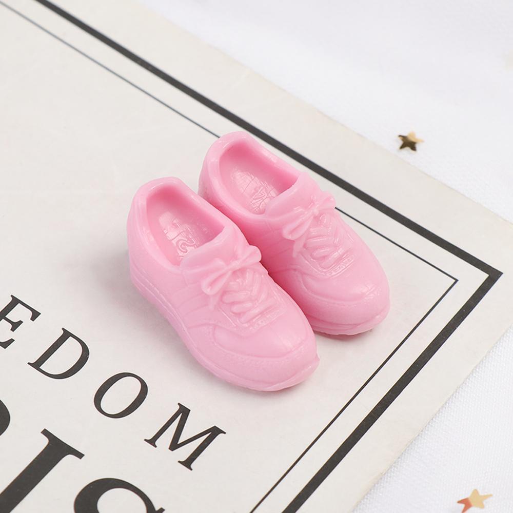 YVE 1 Đôi Giày Thể Thao Mini Tỉ Lệ 1: 6 Cho Bé Chơi Búp Bê