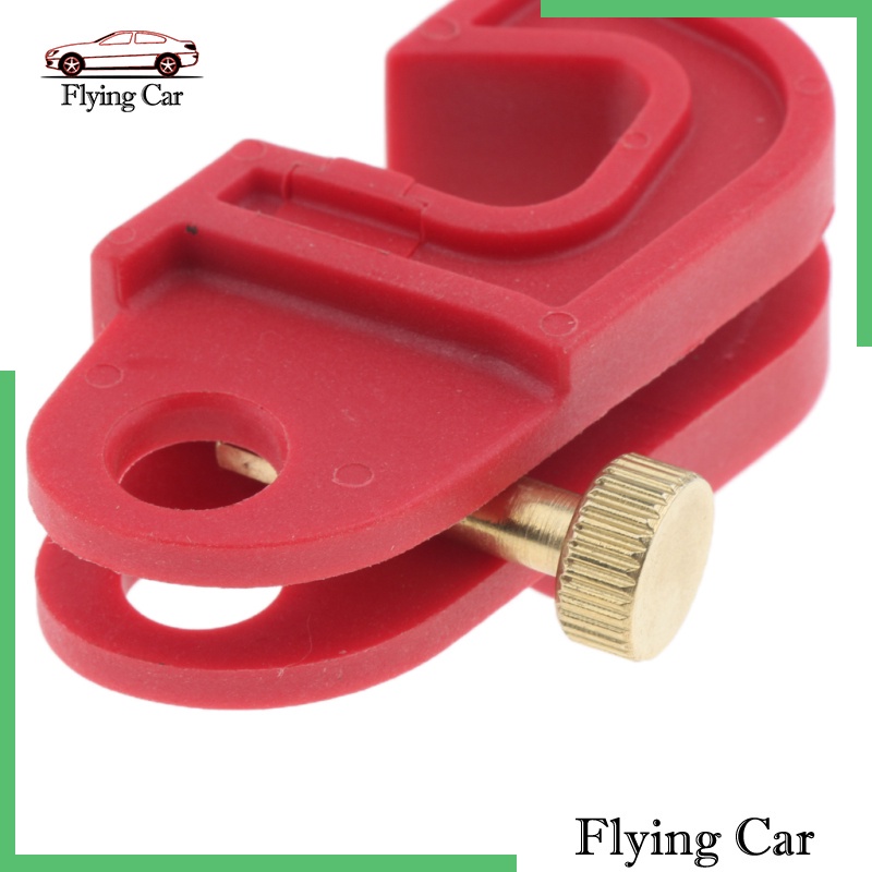 [Lzdjfmy2] Cầu Dao Khóa Đa Năng Màu Đỏ Với Vít Xoắn