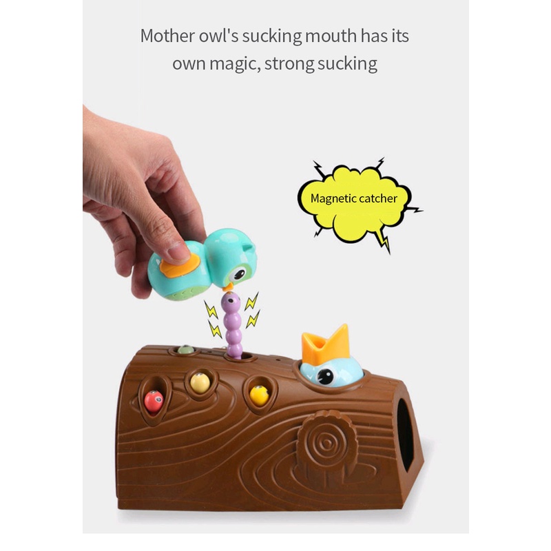 Đồ chơi trẻ em Chim Gõ Kiến Bằng Nam Châm Cho Bé