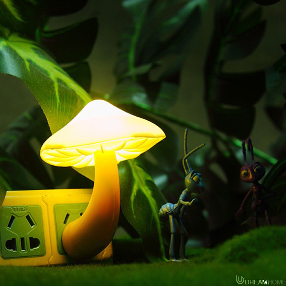 Đèn ngủ Có Led Cảm Biến Ánh Sáng Tự Động