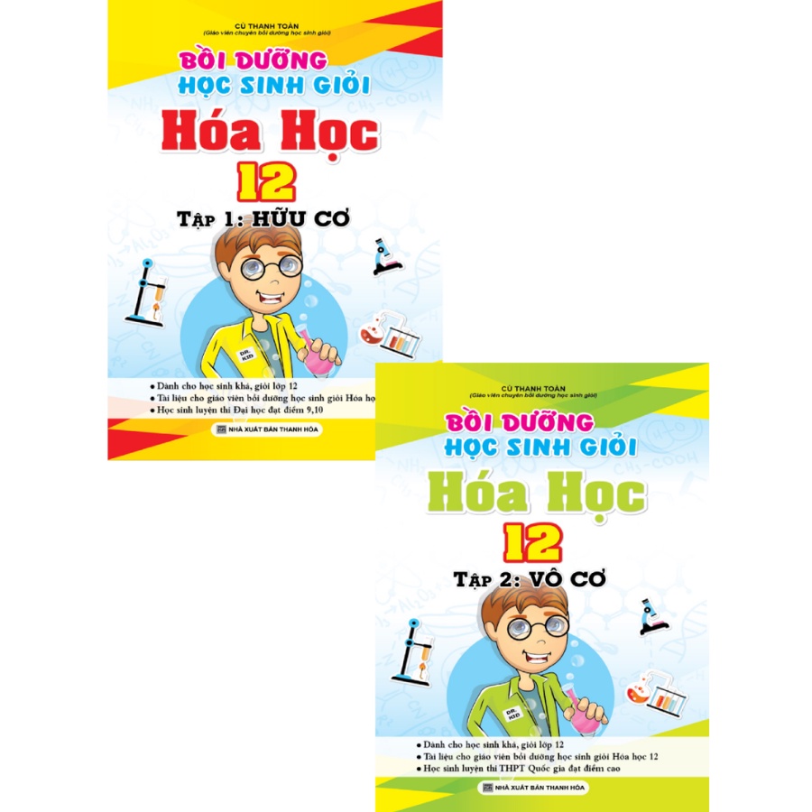 Sách - Combo Bồi Dưỡng Học Sinh Giỏi Hóa Học 12 (Bộ 2 Cuốn) - KV