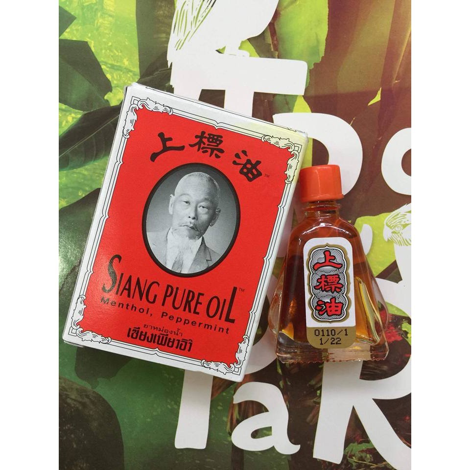 Dầu gió Thái Lan Siang Pure Oil  3cc