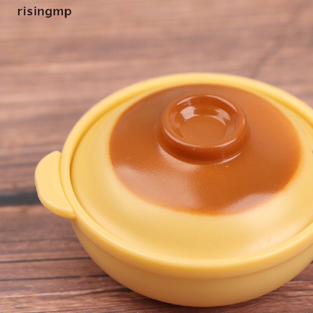 Nồi Hầm Mini Tỉ Lệ 1: 12 Kèm Vỏ Bọc Trang Trí Nhà Búp Bê ♨Trên đó