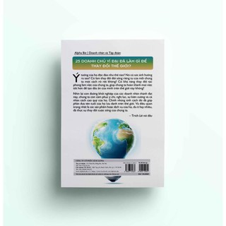 Sách - Họ đã làm gì để thay đổi thế giới? - AlphaBooks