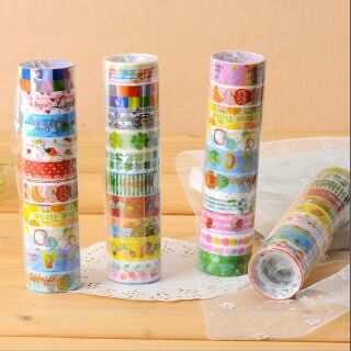 Washi-băng keo hoạ tiết mini nhỏ gọn dễ thương