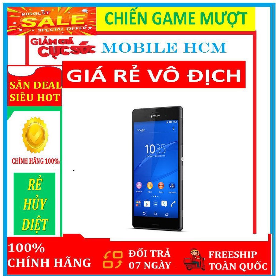 Điện thoại Sony Xperia Z3 2sim Rom 32G Fullbox - Full chức năng