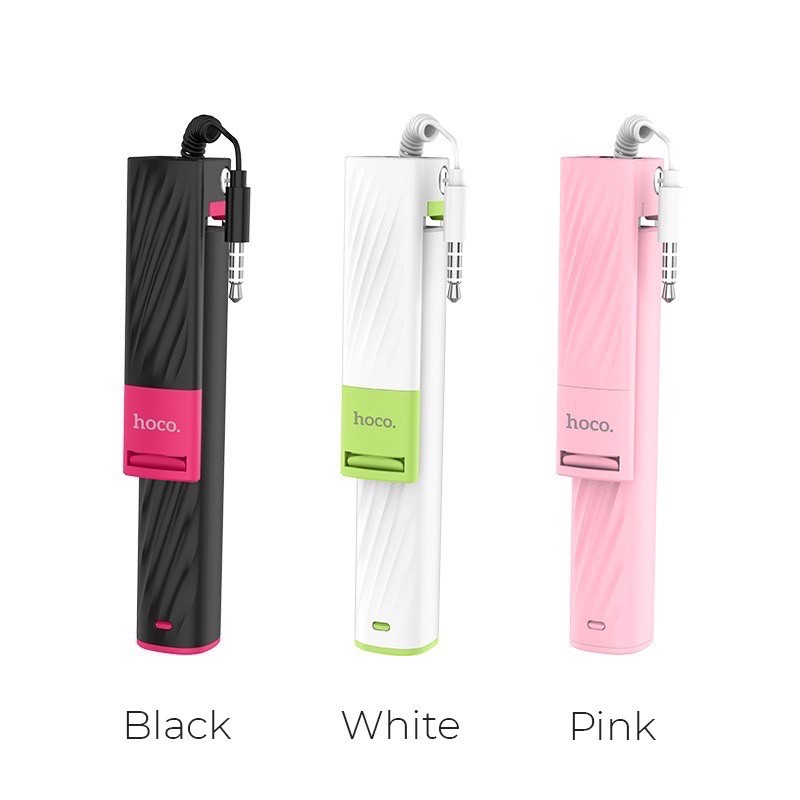 ✔Giảm gía ✔Gậy Chụp Hình Selfie Hoco K7 Gắn Cổng 3.5mm cho Android,IOS Chính Hãng