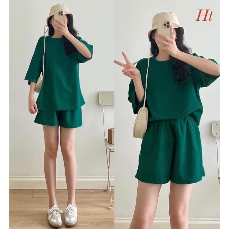 Bộ đùi xanh trendy H2B866