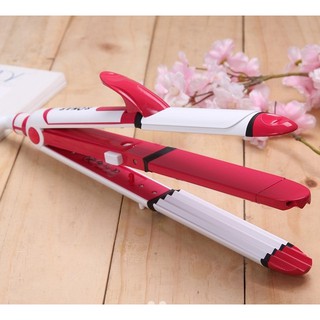 Máy Uốn Duỗi Bấm Gãy tóc 3 In 1 Cao Cấp Shinon LOẠI LỚN