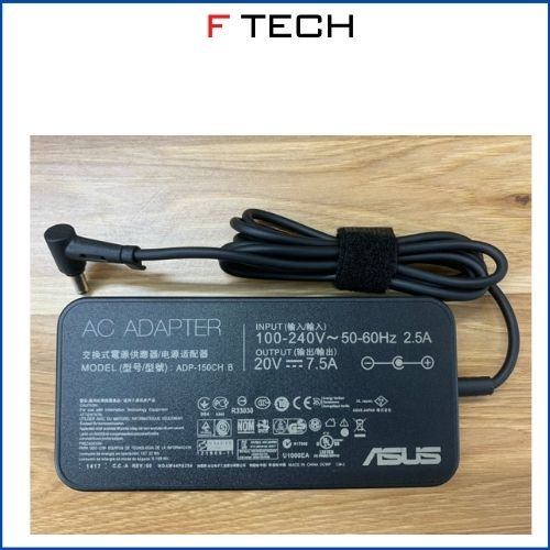 Sạc laptop ASUS 20v-7.5a 150w  sạc ZIN dùng cho TUF Gaming FA506 FA506II FA506IV FA506IH FA506IU