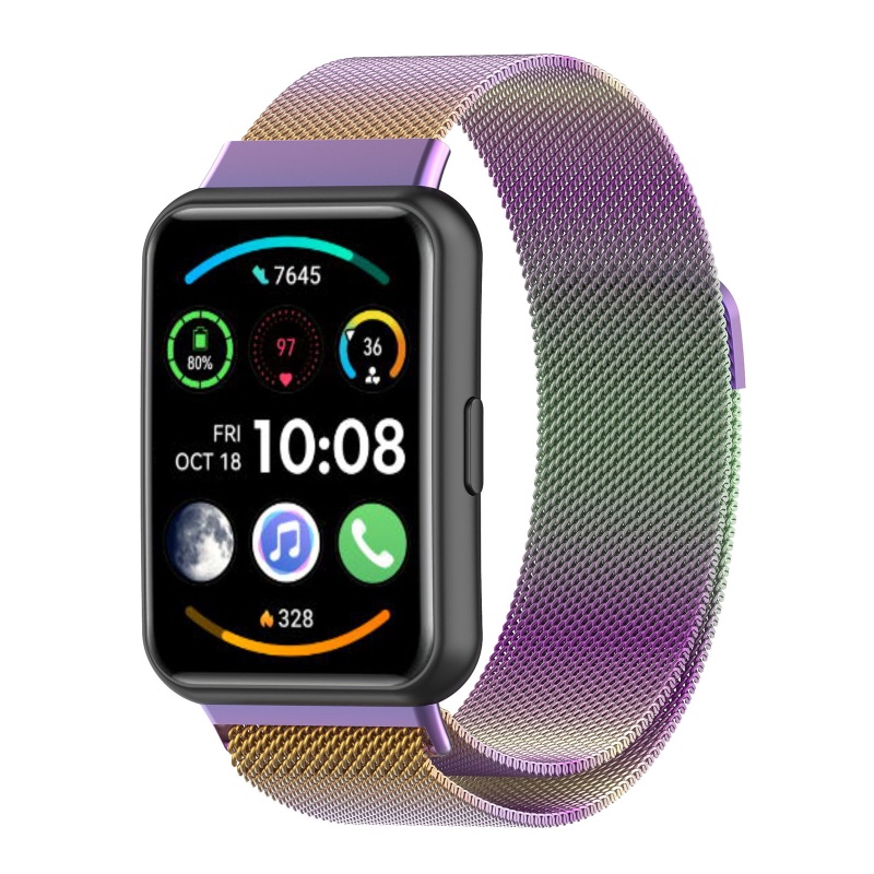 Dây Đeo Thay Thế Bằng Kim Loại Milanese Cho Đồng Hồ Thông Minh Huawei Iwatch Fit 2
