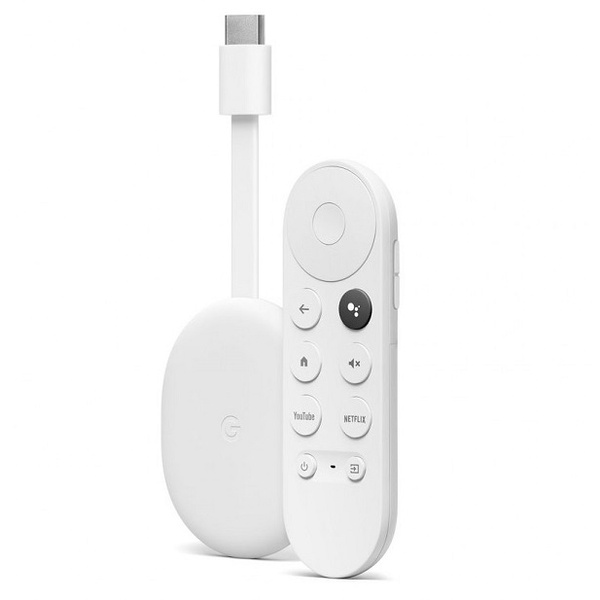 Google Chromecast with Google TV, chất lượng 4K/HD, HDR, ra lệnh Tiếng Việt, hàng chính hãng