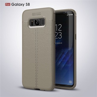 SAMSUNG GALAXY S8 PLUS - ỐP CAO SU GIẢ DA.
