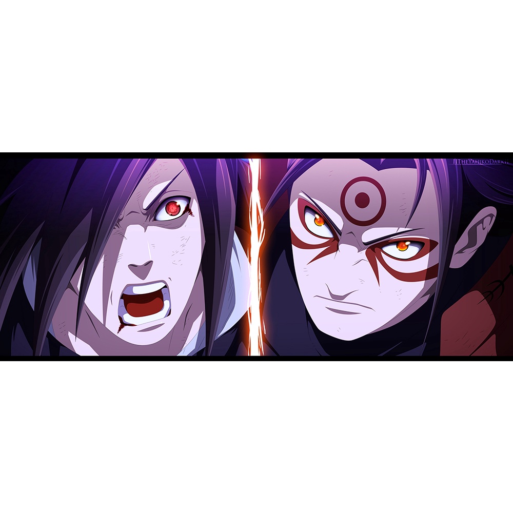 Poster A4 dán tường Anime, decal 21x30 trang trí có keo Naruto Wallpapers , nhận in theo yêu cầu