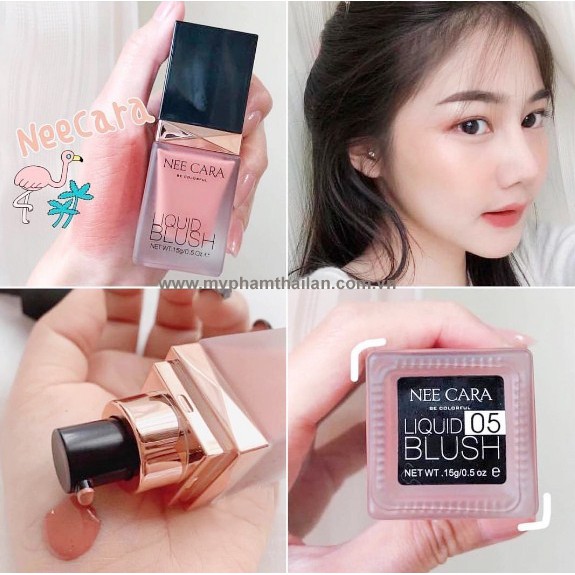 Má Hồng Dạng Kem NEE CARA Liquid Blush 15g | BigBuy360 - bigbuy360.vn