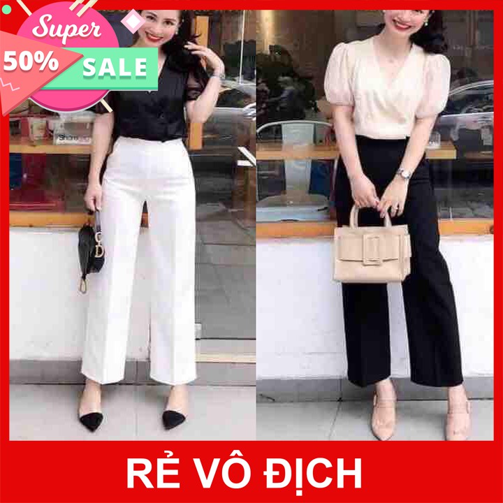 [Mã WASTUP5 giảm 10% tối đa 20K đơn 99K] [ Mã FADIRECT5K giảm 5K đơn bất kỳ] QUẦN TÂY ỐNG SUÔNG CHUẨN FORM | QUẦN TÂY NỮ