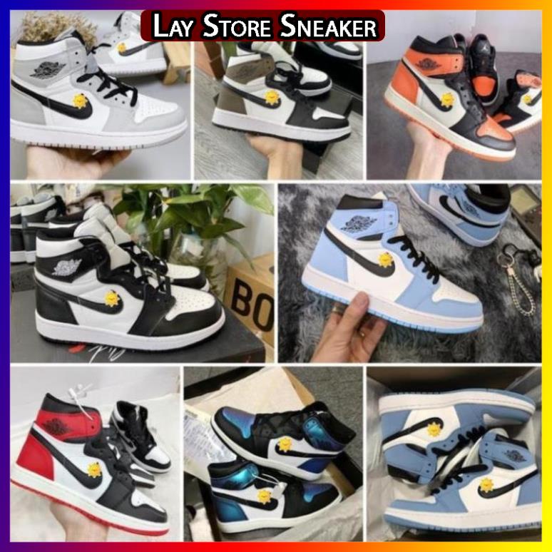 Giày thể thao JorDan 1 cao ⚡️𝐅𝐑𝐄𝐄 𝐒𝐇𝐈𝐏⚡️ Giày sneaker jodan cao cổ các màu mới nhất- LAYST