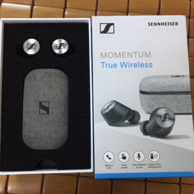 tai nghe sennheiser momentum true wireless 1 và 2 chính hãng