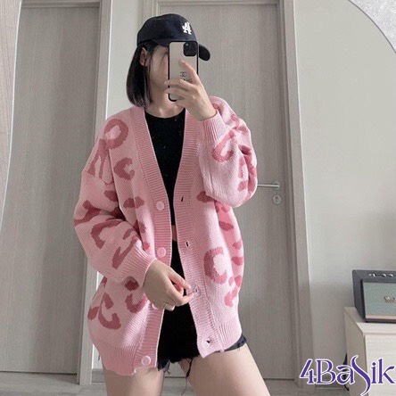 Áo cadigan len báo 3 màu dày dặn - KL08