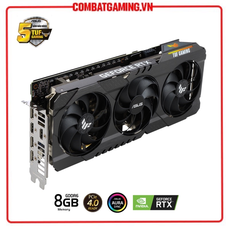 Card Màn Hình Asus TUF 3060Ti &amp; Rog Strix RTX 3060Ti OC V2 8GB GDDR6