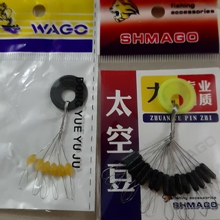 câu cá - phụ kiện câu cá - hạt chặn phao câu dạng tròn và dài