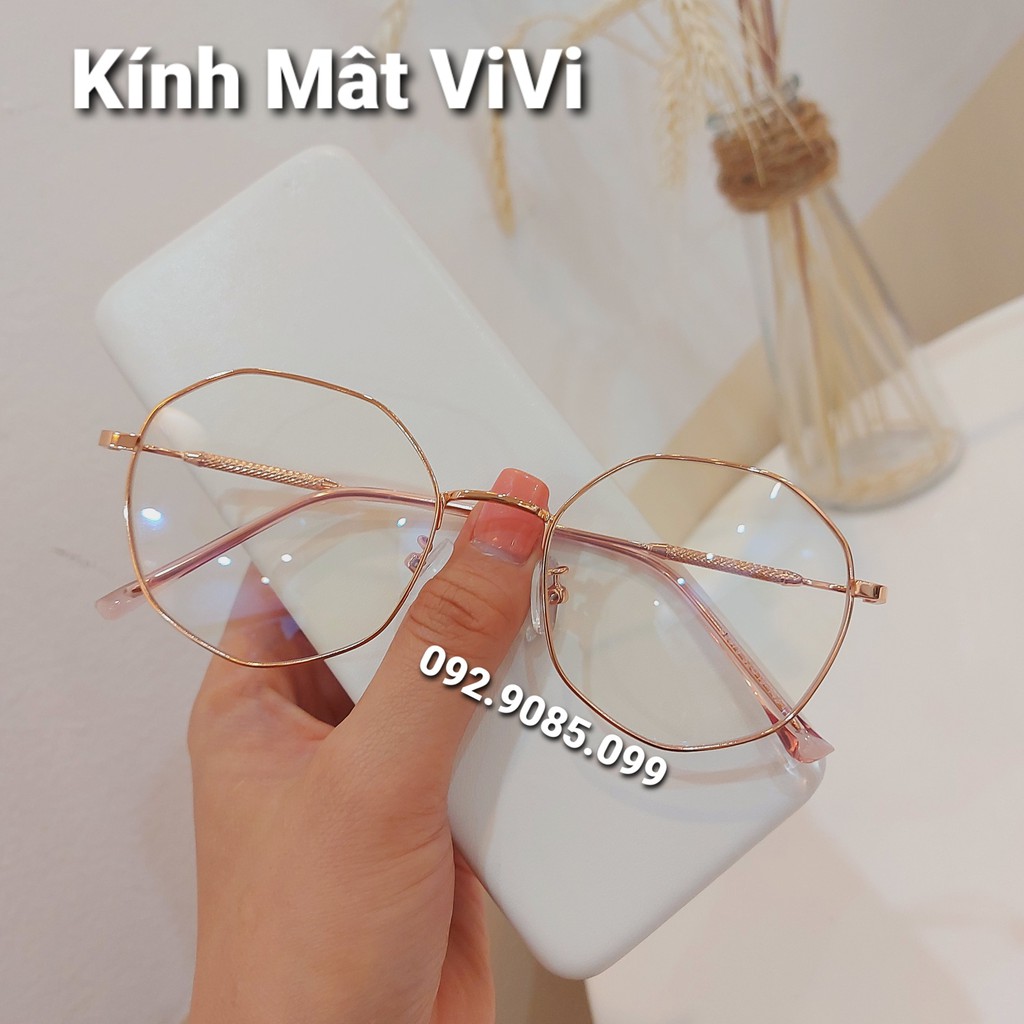 Gọng kính cận lục giác hàn quốc - Kính thời trang 0 độ | BigBuy360 - bigbuy360.vn