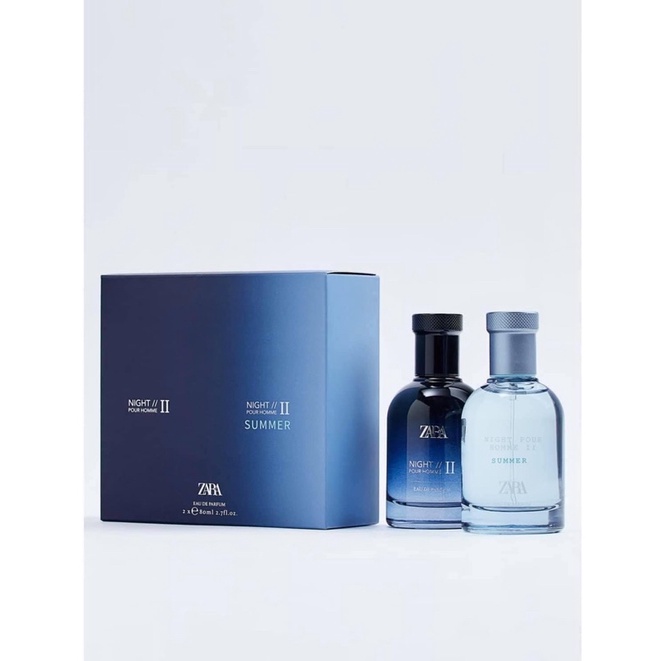 [Chính hãng ] Setnước hoa nam Zara Night Pour Homme II + Night Pour Home II Summer | BigBuy360 - bigbuy360.vn