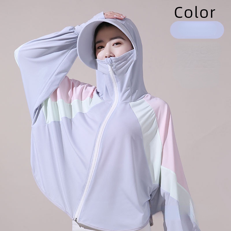 Áo Khoác Chống Nắng Chất Liệu Lụa Lạnh Mỏng Nhẹ Thời Trang Mùa Hè Cho Nữ