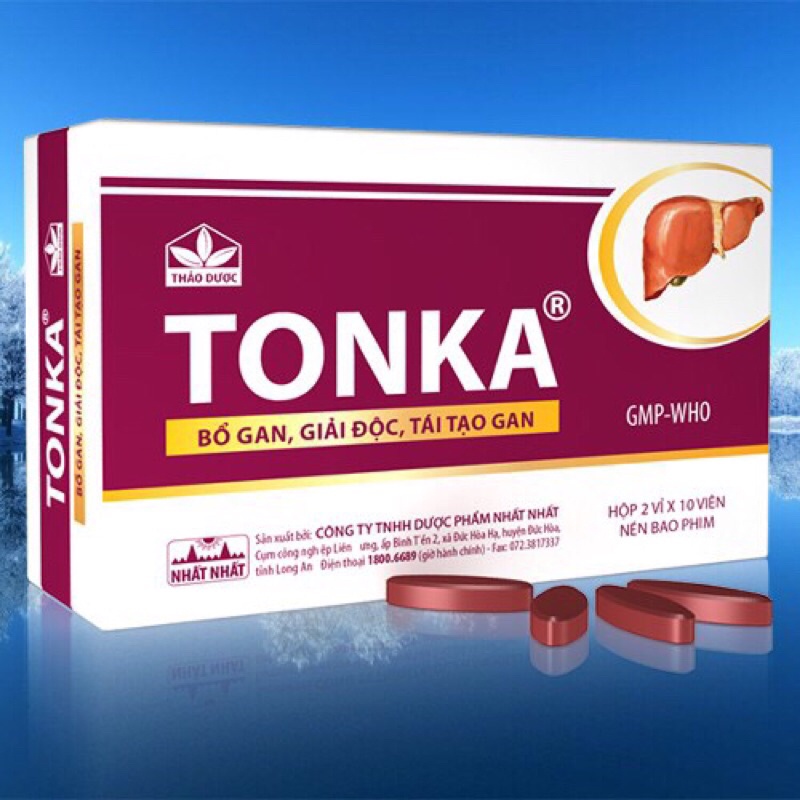 giải độc gan Tonka hiệu quả