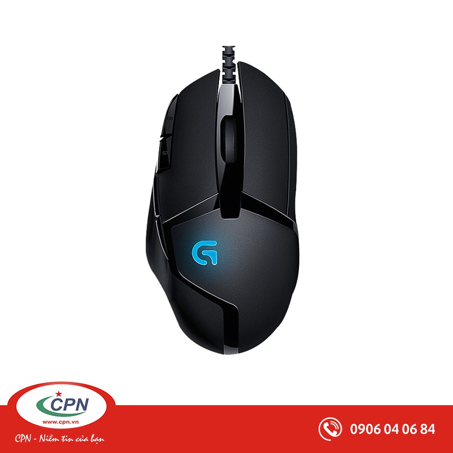 Chuột quang game thủ có dây Logitech G402 Hyperion Fury - Màu đen