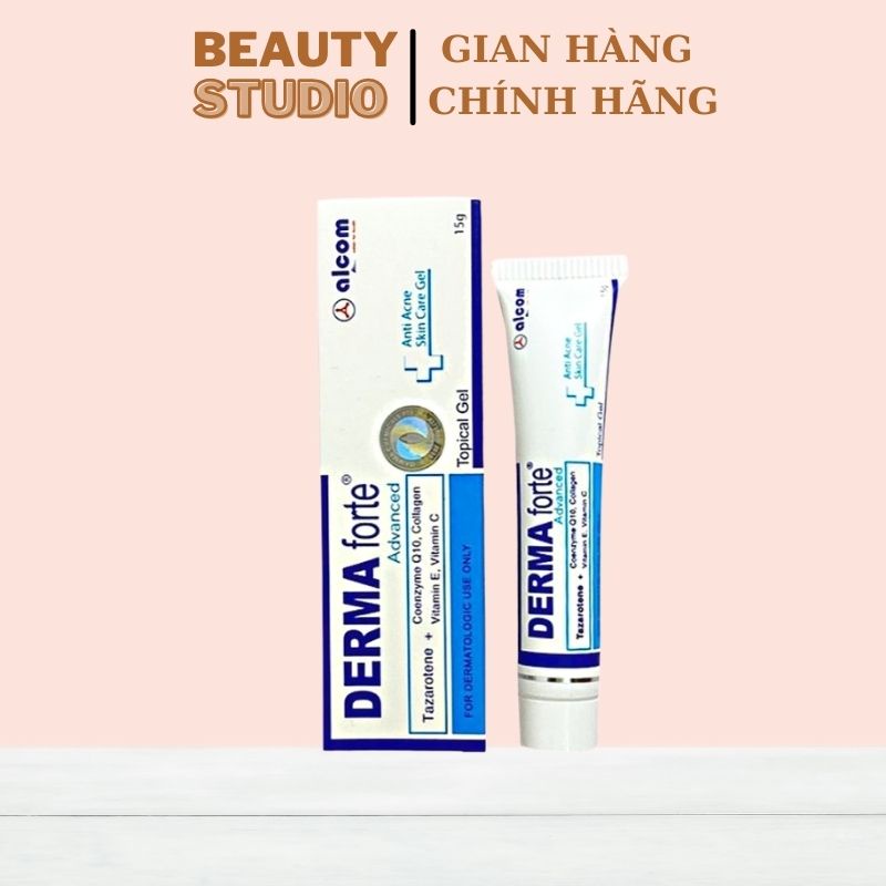 Gel giảm mụn, ngừa thâm cho da Gamma Derma Forte Gel 15g