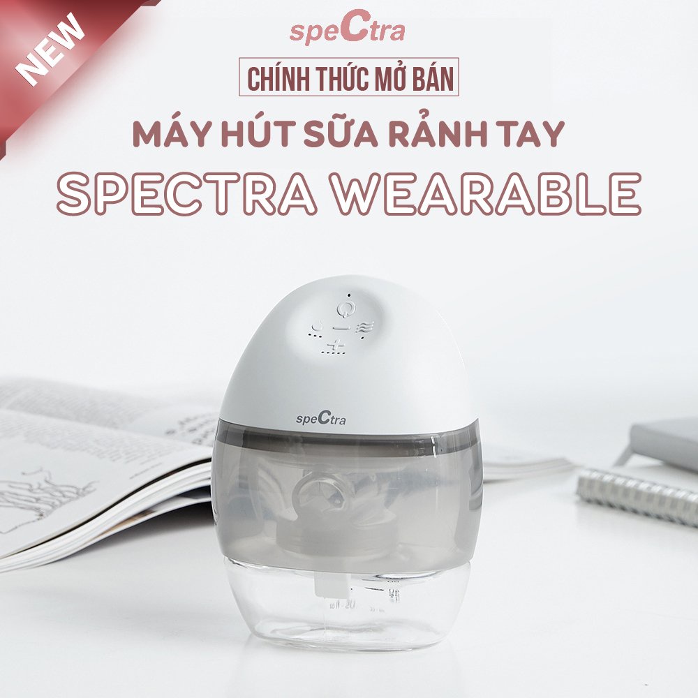 Máy Hút Sữa Rảnh Tay Không Dây Spectra Wearable (Bảo hành 24 tháng)