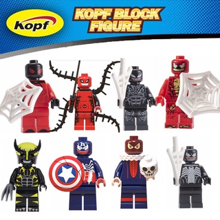 Đồ chơi lắp ráp mô hình nhân vật Venom Eddie Marvel Avengers dành cho trẻ em