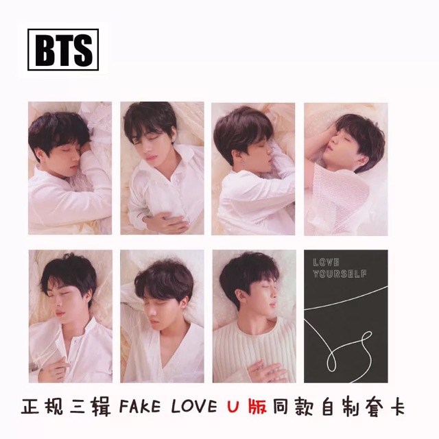 (CÓ SẴN) Set card album BTS Love Yourself “Tear” 4 Ver BTS