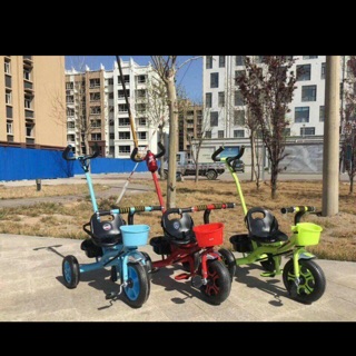 Xe đạp 3 bánh có cán đẩy