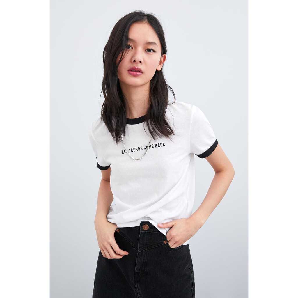 Áo phông zara auth new tag CÓ SẴN