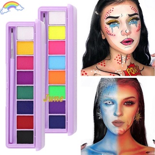 Bảng màu vẽ cơ thể trang điểm mắt nghệ thuật