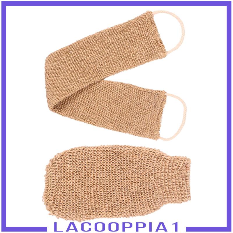 [Lacooppia1] Găng Tay Chà Lưng Tẩy Tế Bào Chết Toàn Thân Bền Thiết Thực Khi Tắm