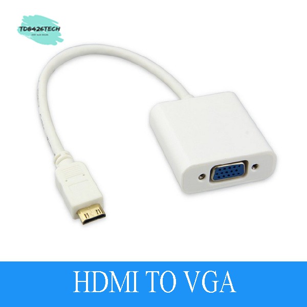 Cáp chuyển đổi HDMI ra VGA - HDMI to VGA Adapter