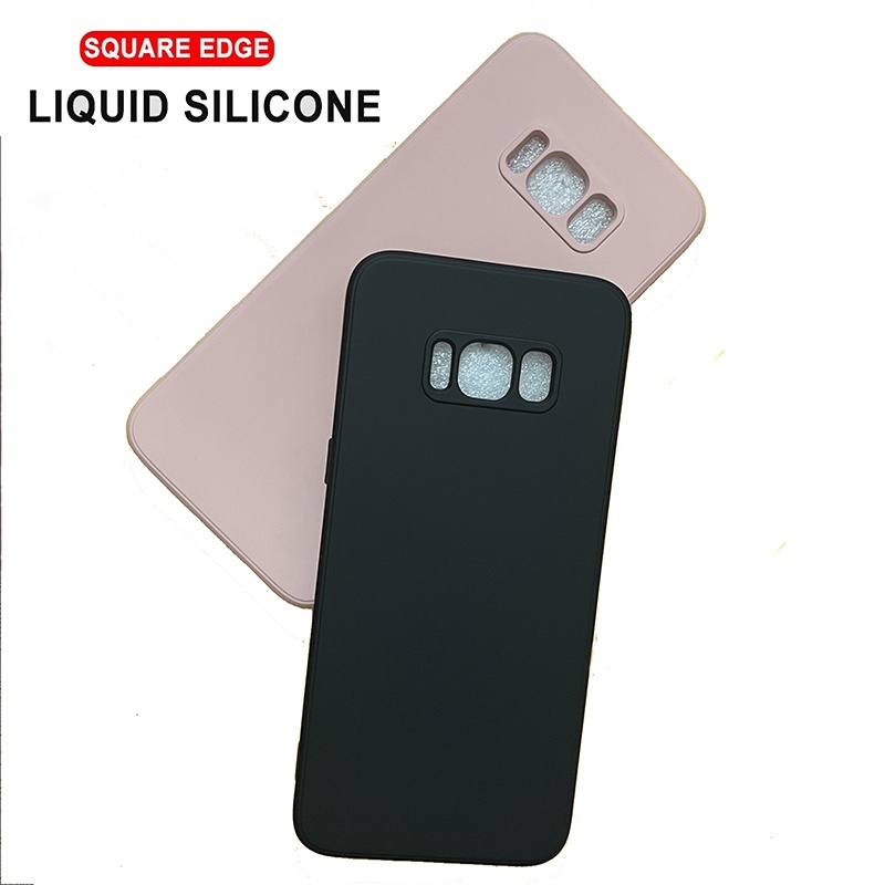 Ốp Điện Thoại Silicon Góc Vuông Cho Samsung S8 Plus Note9 Note10 Plus S8